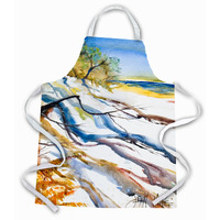 "Caroline's Treasures JMK1297APRON Sand Dune Apron, Large, Multicolor"