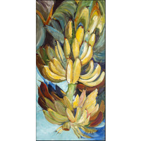 Caroline's Treasures Bananas Floor Runner 58hx28w Multicolor