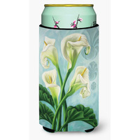 "Caroline's Treasures Arum Lilly by Judith Yates Tall Boy Koozie Hugger, Multicolor"