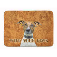 "Caroline's Treasures Jack Russell Terrier Wipe your Paws Floor Mat, 19"" x 27"", Multicolor"