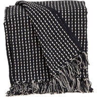 Parkland Collection Petra Casual Beige 52" x 67" Woven Handloom Throw