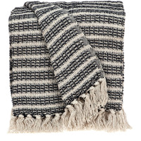 Parkland Collection Ada Casual Beige 52" x 67" Woven Handloom Throw