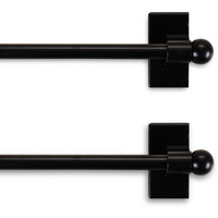 Magnetic Rod 7/16 inch 9-16 inch long ( Set of 2 ) - Black