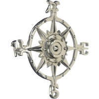 Aluminum Rose Compass 12"