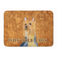 "Caroline's Treasures Silky Terrier Wipe your Paws Floor Mat, 19"" x 27"", Multicolor"