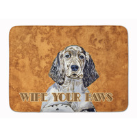 "Caroline's Treasures English Setter Wipe your Paws Floor Mat, 19"" x 27"", Multicolor"