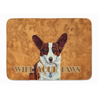 "Caroline's Treasures Cardigan Corgi Wipe your Paws Floor Mat, 19"" x 27"", Multicolor"