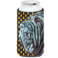 Neapolitan Mastiff Candy Corn Halloween Tall Boy Beverage Insulator Hugger LH9547TBC
