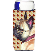 French Bulldog Frenchie Fall Leaves Ultra Beverage Insulators for slim cans LH9559MUK