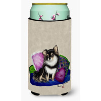 Chihuahua on their couch Tall Boy Beverage Insulator Hugger MH1012TBC