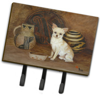 "Caroline's Treasures MH1043TH68 Chihuahua Ancient History Leash or Key Holder, Large, Multicolor"