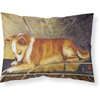 "Caroline's Treasures MH1052PILLOWCASE Chihuahua I See Me Fabric Standard Pillowcase, Large, Multicolor"