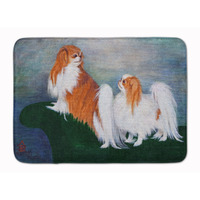 "Caroline's Treasures Japanese Chin Standing on my tail Floor Mat, 19"" x 27"", Multicolor"