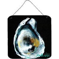 "Caroline's Treasures Oyster Goldie Aluminum Metal Wall or Door Hanging Prints, 6 x 6"", Multicolor"