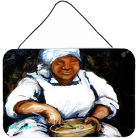 "Caroline's Treasures Hot Water Cornbread Aluminum Metal Wall or Door Hanging Prints, 8 x 12"""