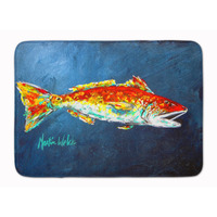 "Caroline's Treasures Fish Red for Jarett Floor Mat, 19"" x 27"", Multicolor"