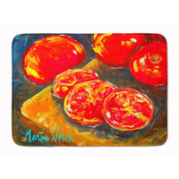 "Caroline's Treasures Vegetables - Tomatoes Slice It Up Floor Mat, 19"" x 27"", Multicolor"