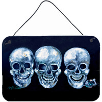 "Caroline's Treasures Ekk a Meece Aluminum Metal Wall or Door Hanging Prints, 8 x 12"""
