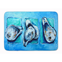 "Caroline's Treasures Oysters Floor Mat, 19"" x 27"", Multicolor"