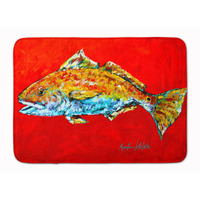"Caroline's Treasures Fish Red Head Floor Mat, 19"" x 27"", Multicolor"