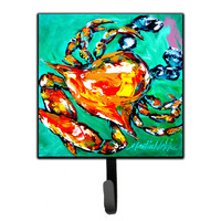 "Caroline's Treasures Crab Leash or Key Holder MW1142SH4, Small, Multicolor"