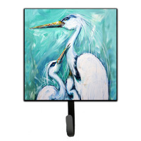 "Caroline's Treasures Mother's Love Egret Leash or Key Holder MW1145SH4, Small, Multicolor"