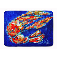 "Caroline's Treasures Craw Momma Crawfish Floor Mat, 19"" x 27"", Multicolor"