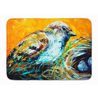 "Caroline's Treasures Look at the Birdie Floor Mat, 19"" x 27"", Multicolor"