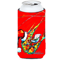 Happy Holidays Shrimp Tall Boy Beverage Insulator Hugger MW1197TBC