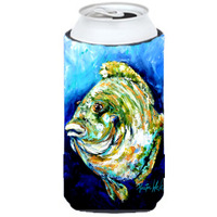 Lucky Blue Gill Fish Tall Boy Beverage Insulator Hugger MW1199TBC