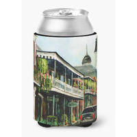 "Caroline's Treasures MW1201CC St Louis Cathedral Can Or Bottle Hugger, Multicolor"