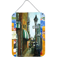 "Caroline's Treasures Street Scene Wall or Door Hanging Prints, 16"" x 12"""