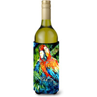 Yo Yo Mama Parrot Wine Bottle Beverage Insulator Hugger MW1204LITERK