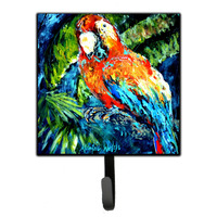 "Caroline's Treasures Yo Mama Parrot Leash or Key Holder MW1204SH4, Small, Multicolor"