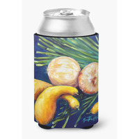 "Caroline's Treasures MW1206CC Crooked Neck Squash Can Or Bottle Hugger, Multicolor"