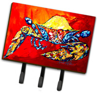 "Caroline's Treasures Bring it on Crab in Red Leash or Key Holder MW1208TH68, Triple"