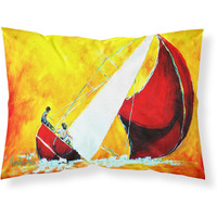 "Caroline's Treasures Sailboat Break Away Fabric Standard Pillowcase MW1211PILLOWCASE, Multicolor"