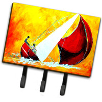 "Caroline's Treasures Sailboat Break Away Leash or Key Holder MW1211TH68, Triple"