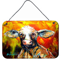 "Caroline's Treasures Another Happy Cow Wall or Door Hanging Prints MW1225DS812, 8"" x 12"""