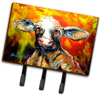 "Caroline's Treasures Another Happy Cow Leash or Key Holder MW1225TH68, Triple"