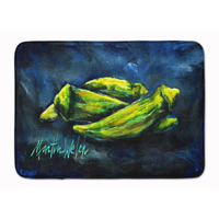 "Caroline's Treasures Okra Bleu Floor Mat, 19"" x 27"", Multicolor"