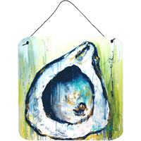 "Caroline's Treasures Blue Rock Oyster Door Hanging Prints wall-decor, Multicolor"