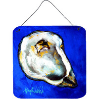 "Caroline's Treasures Oyster Gray Shell Door Hanging Prints wall-decor, Multicolor"