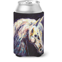 "Caroline's Treasures MW1333CC Knight Horse Can or Bottle Hugger cold-beverage-koozies, Multicolor"