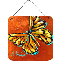 "Caroline's Treasures Monarch Butterfly Door Hanging Prints wall-decor, Multicolor"