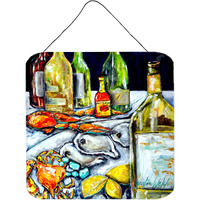"Caroline's Treasures Sit a Spell Door Hanging Prints wall-decor, Multicolor"