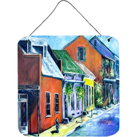 "Caroline's Treasures Somewhere Close Houses Door Hanging Prints wall-decor, Multicolor"