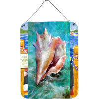 "Caroline's Treasures PJC1036DS1216 The Jewel of the Sea Shell Wall or Door Hanging Prints, 16 x 12"", Multicolor"