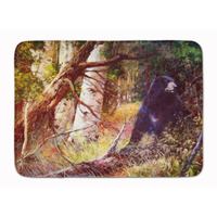 "Caroline's Treasures Mr. Black Bear Floor Mat, 19"" x 27"", Multicolor"