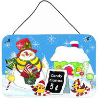Caroline's Treasures Sale Snowman Wall or Door Hanging Prints Multicolor